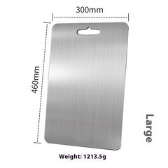 Pure Titanium Thickened Outdoor Camping Portable Cutting Board