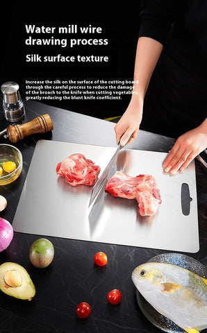 Pure Titanium Thickened Outdoor Camping Portable Cutting Board